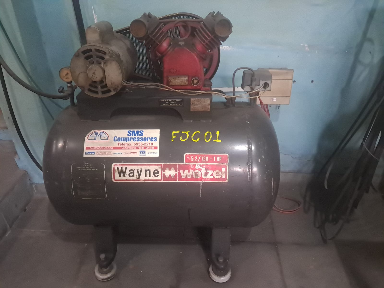 Compressor de Ar Wayne Wetzel 5,2/130 - 1 HP - Imagem 2