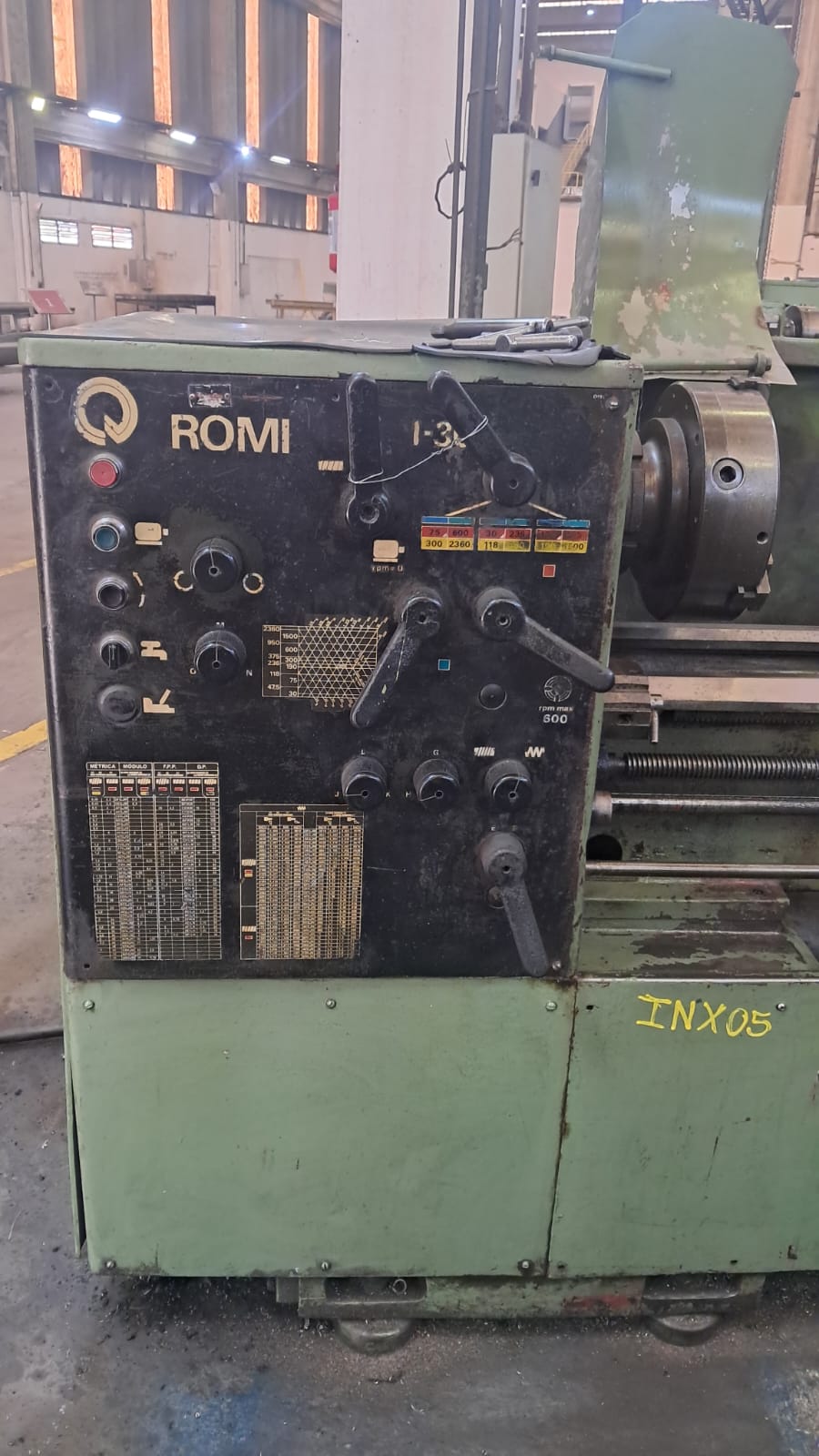 Torno Mecânico Romi I-30 - Imagem 7