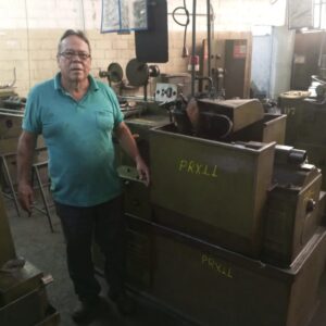 Torno Automático PBC TA-45 para Corte de Tubos