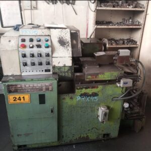 Torno automático poligon com clp especialista na fabricação de porcas de flange e pinos