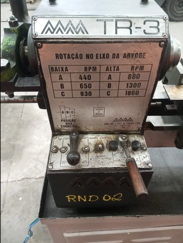 Torno Revólver AMA TR-3 passagem 3/4" - Imagem 7