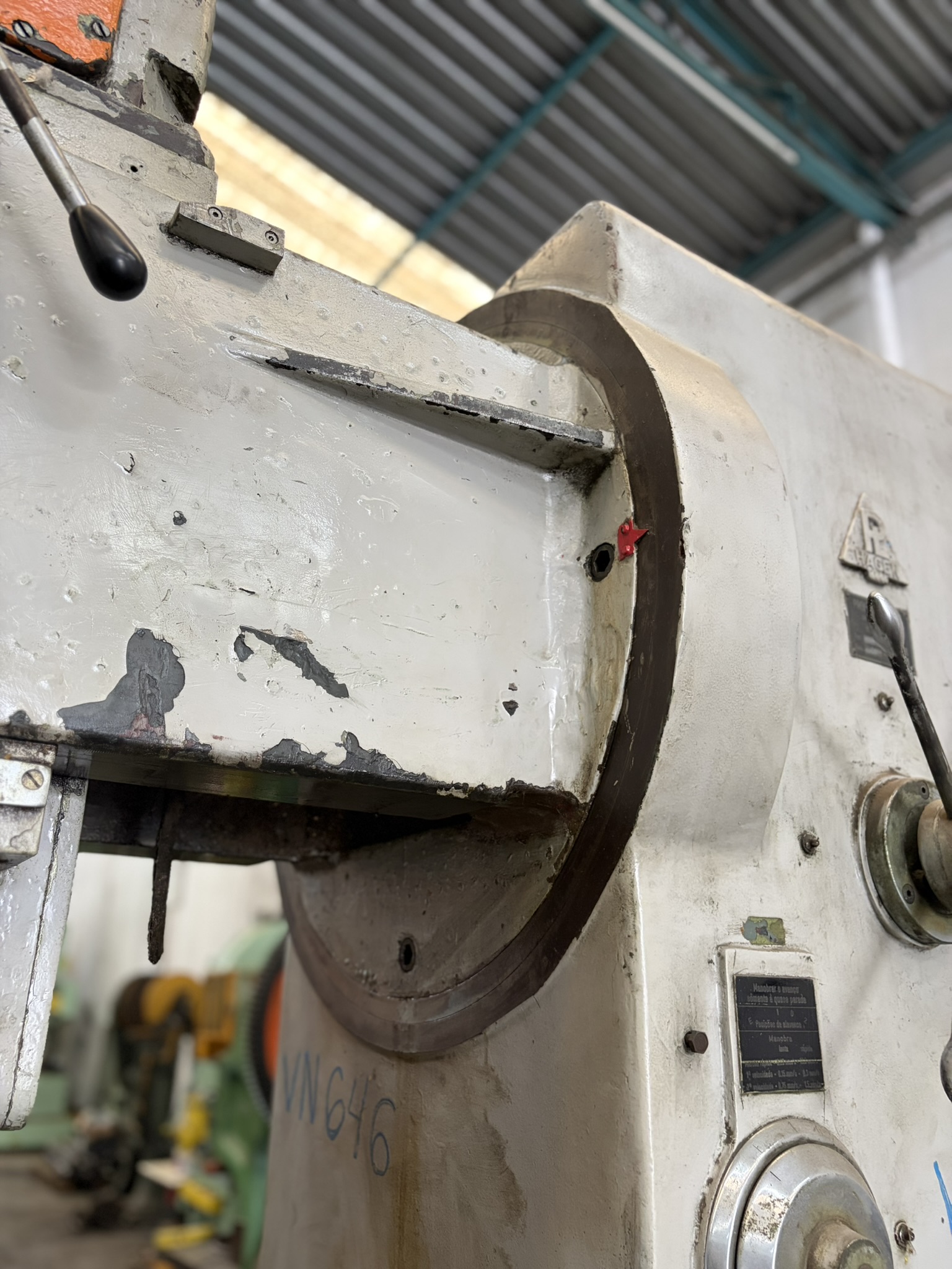 Fresadora Vertical PeL Hagen GFE 70 - Imagem 8