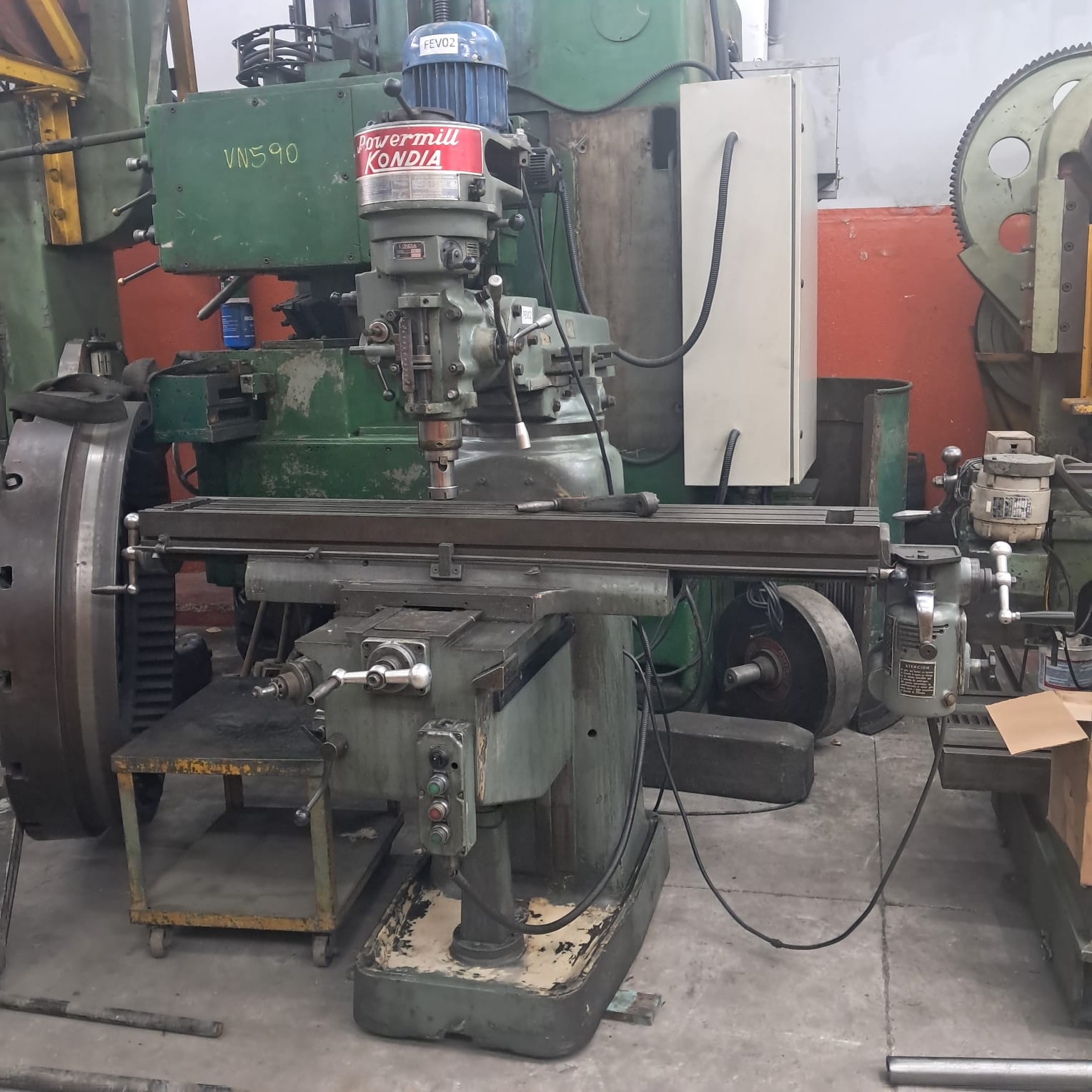 Fresadora Ferramenteira Kondia Powermill FV-1