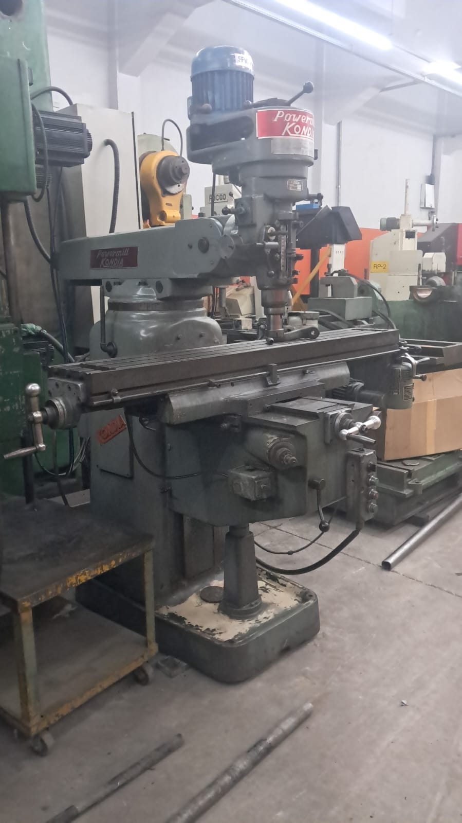 Fresadora Ferramenteira Kondia Powermill FV-1 - Imagem 7