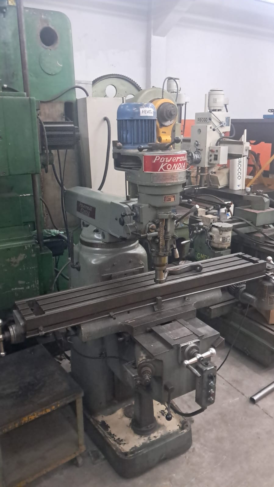 Fresadora Ferramenteira Kondia Powermill FV-1 - Imagem 8