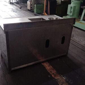 Pia com gabinete de inox - Imagem 7